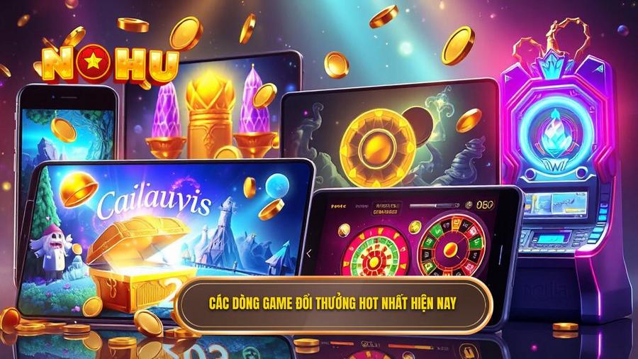2. Các dòng game đổi thưởng hot nhất hiện nay