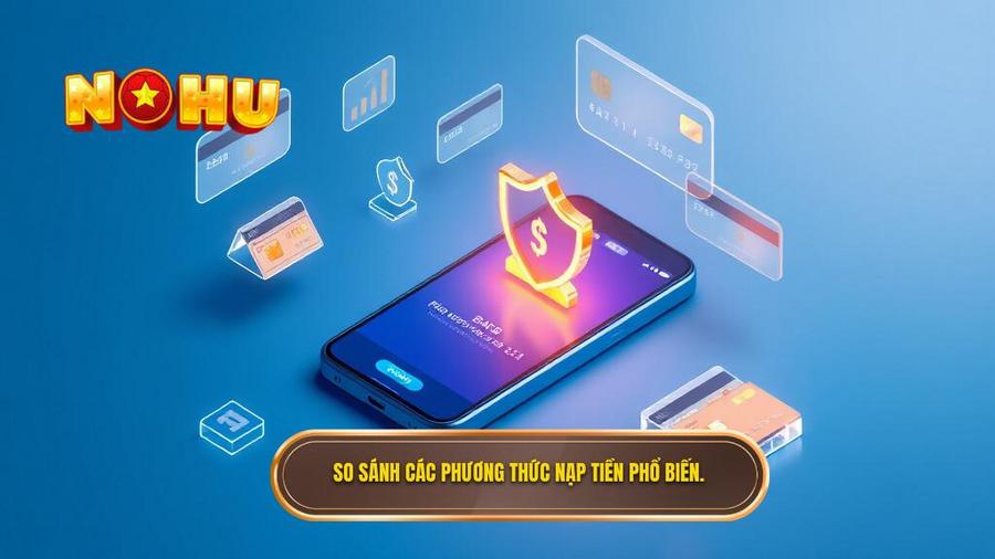 2. So sánh các phương thức nạp tiền phổ biến.